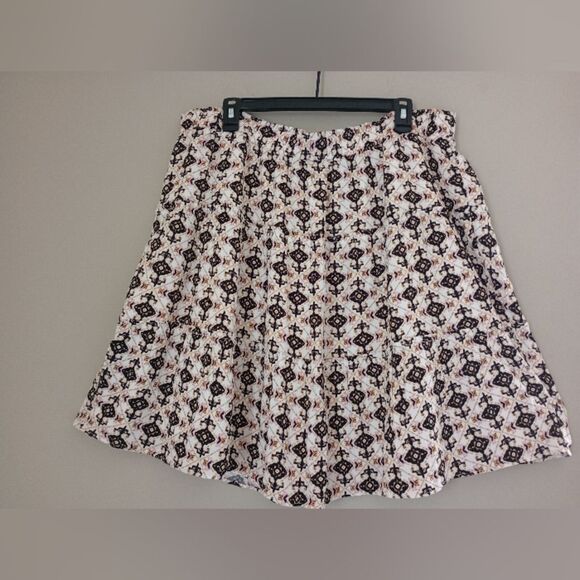 Loft Tiered Skirt Gauzy Flowy Lined Size XLT - Picture 1 of 9